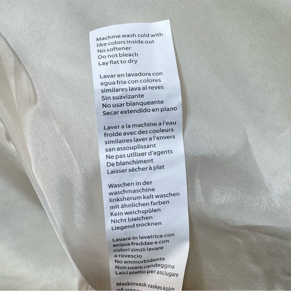 Fabletics Teddy Sherpa Oversized Bomber Jacket Bone XL NWT - Picture 10 of 11